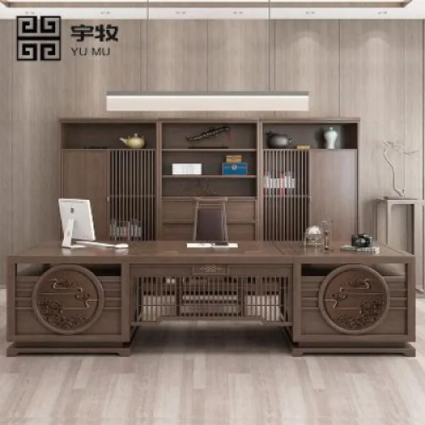 ㄱ자중역책상 사장님 회장님 대통력 간부 국회의원 이사님 맞춤 제작하다, 04 2.6미터 책상