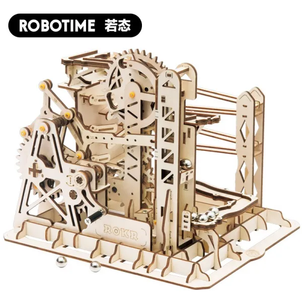 로보타임 Robotime 우드조립 메카니컬 기어 비행선 3D 입체퍼즐 키덜드 친구선물, LG503 클라우드 사다리, 입체퍼즐개