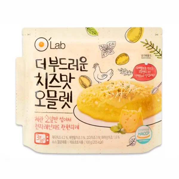 오랩 더 부드러운 치즈맛 오믈렛, 1개