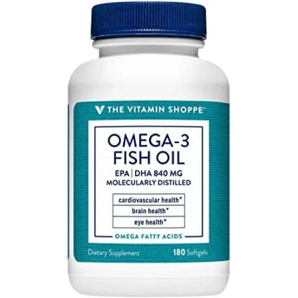비타민 프로페셔널점 오메가 3 피쉬 오일 1100mg EPA 600mg을 DHA를 240mg 순도 피보험자 지원 심장 혈, One Size, One Color