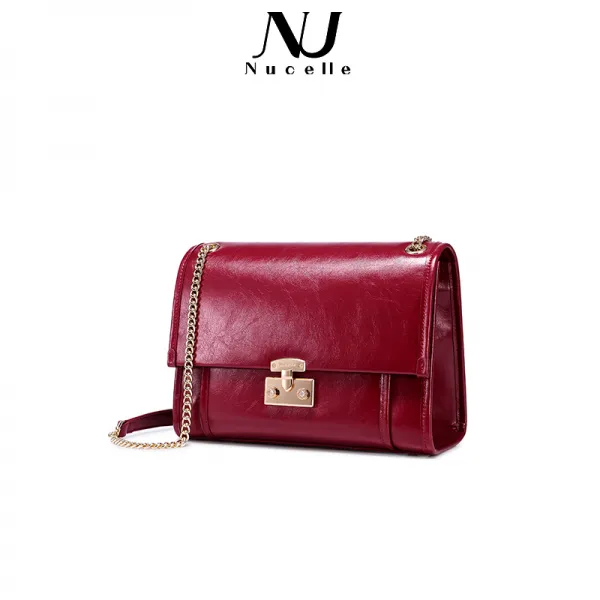 몽실e# 핸드폰파우치크로스 뉴즐랜드 가방 트렌드 인싸템 가죽 크로스백 레드 대용량 숄더백