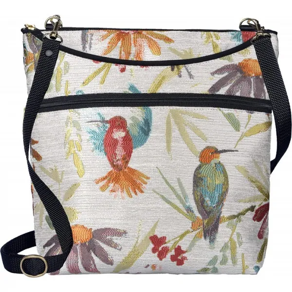 Danny K. 여성 태피스트리 백 크로스 바디 핸드백 미국 매제 지갑 (Berryline)