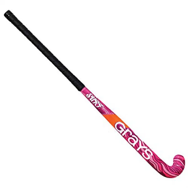 GRAYS Surf 500 Beginner Junior Field Hockey Stick (Pink 33 inches) GRAYS Surf 500 초급 주니어 필드 하키 스틱 (, 1