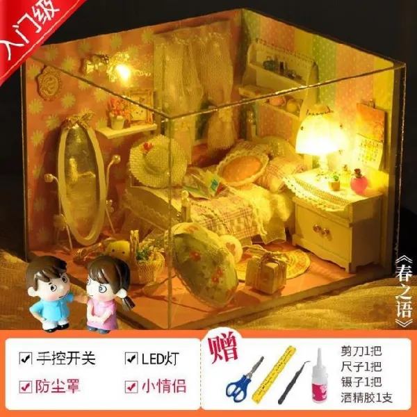 델리아스토어 프라모델 미장이 정원 미니 홈 블로킹 룩 핸드메이드 제작 호으므 모즈 음악 알프스프라자축하화환 간 다락방 퍼즐 업그레이드 봄 지어 _ 도구 _접착제