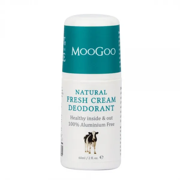 MooGoo Fresh Cream Deodorant 호주 무구 프레쉬 크림 데오드란트 60ml, 1개