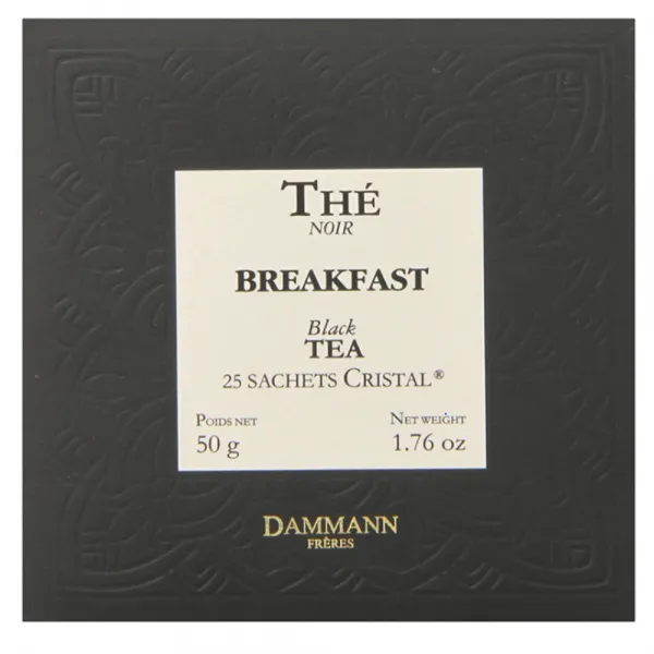 Dammann Freres Breakfast Tea Bags 다만 프레르 브랙퍼스트 티 홍차 티백 25개입