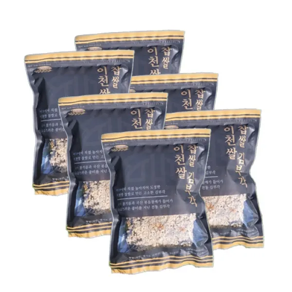 이천쌀 찹쌀 김부각, 6개, 130g