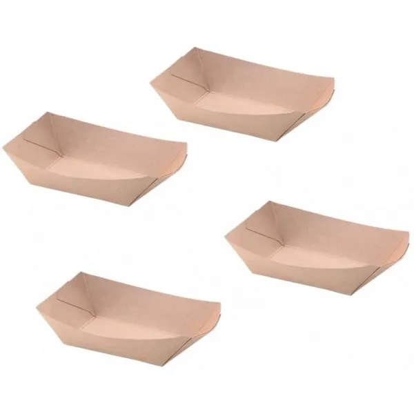 토이비안 폴드 박스 선박 형태 컨테이너 반출 용이한 폴드 박스 크래프트 페이퍼 박스 50PCS(크래프트 페, 단일옵션