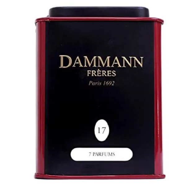 DAMMANN Freres 다만플레르 7 Parfums Black Tea 100g 다만플레르 Loose Tea Tin
