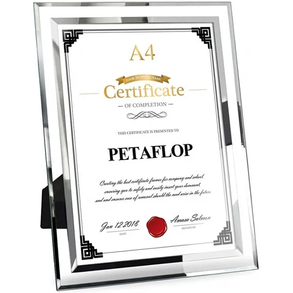 PETAFLOP 액자 a4 상장 금액 유리 패션 사진 서 졸업장 상장 액자 A4CH180315 a4 상장 금액, 상세참조인용
