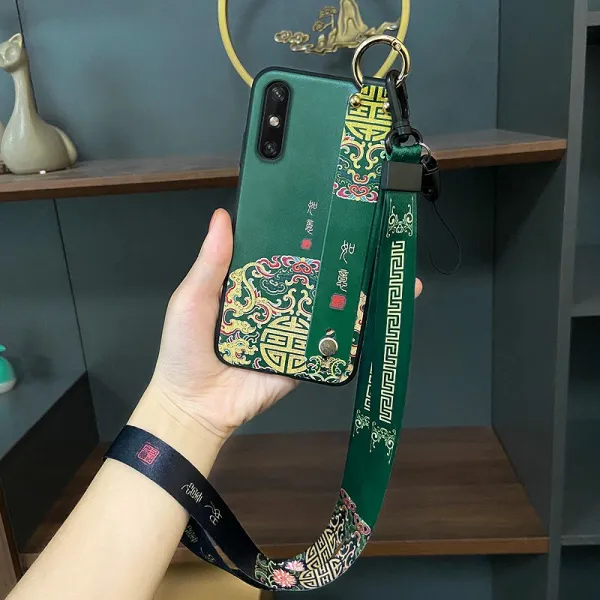 화웨이에 적용 1e 손 케이스 손목 밴드 향응 1oe 소프트 여성 Med 1 Alooo 그린 Medal