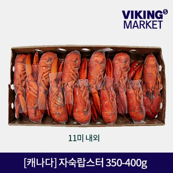 바이킹마켓 자숙랍스터 Box 1box 350 400g / 12미내외