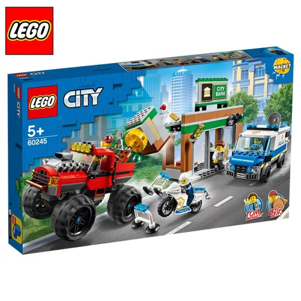 레 고 Lego 레 고 도시 자동차 시리즈 5 ~ 12 세 레 고 블 락 고 캐비닛 60245 대형 크 루즈 약탈 사건 5 세 + 362 알 품