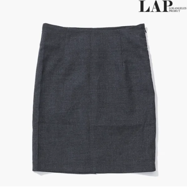 LAP 랩(LAP) 오피스 무릎기장 스커트 AG4WS981
