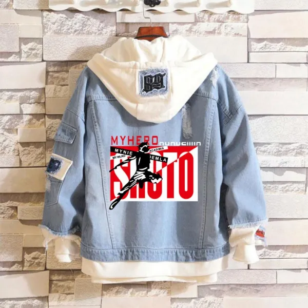 Suyan 남성 빈티지 데님 아우터 46101908 나영웅 학원 3