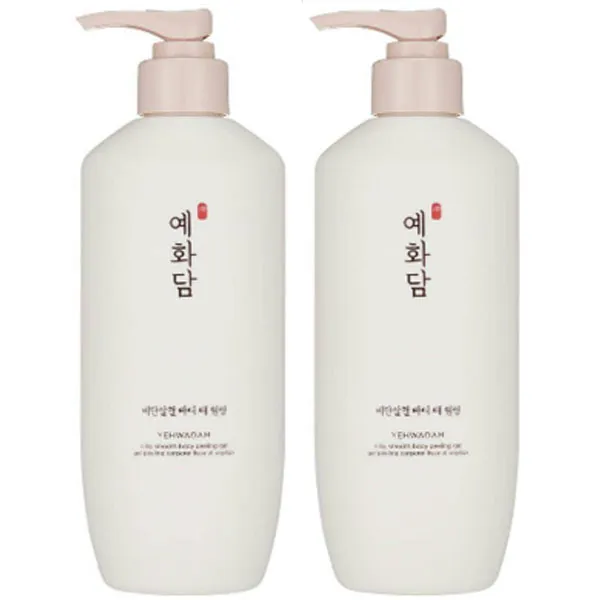 더페이스샵 예화담 비단살결 바디 때 필링 2개세트 (300ml+300ml) (19년NEW), 단일상품