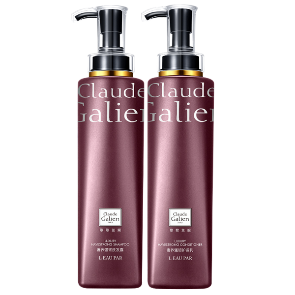'콜드 걸 (Claude Galien)'물의 사랑 향사양 강인성 샴푸 린스 세트는 실리콘 오일 강건한 모발 800ml 샴푸 2 종 세트, 단일상품