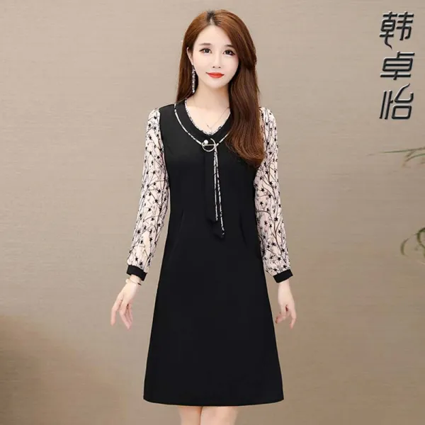 Hanzhuoyi 여성 가을 데일리 원피스 45547688