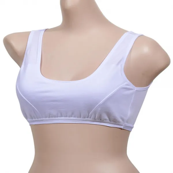 클린코튼 스판면 1단계 주니어 스포츠브라 초등브라