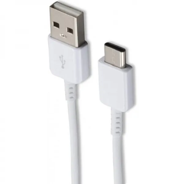 영국직수입 확실성 ® 유형 C-USB A 데이터 케이블-흰색-Samsung EP-DN930CWE 대체, 1