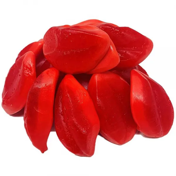 Candy Retailer 캔디 소매점 스무처스 검미 립스 1파운드 가방 Smoochers Gummi Lips 1 Lb Bag