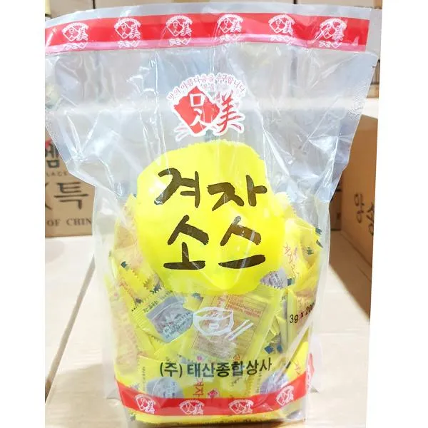 겨자소스 태산종합상사 3gx200입 600gx6 겨자 강겨자 액상소스 R395v #g#상품선택#t#