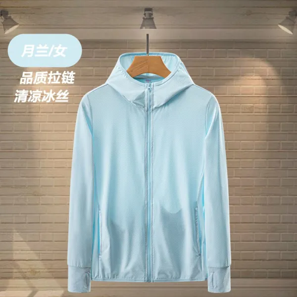 Jul.24 4번 Upf50+여름 아이스 선레이서 남야상 경량 자외선 차단 여야상자외선을 의복 방지하다.z Xl 옥 월 란 녀