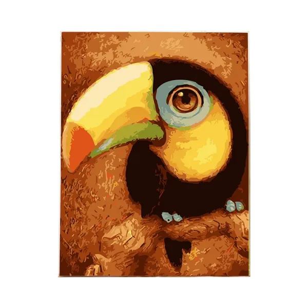 HY DIY 색을 메우다 유화 풍경 자기 그림 장식화 캐릭터 선물 홈스쿨링 미술놀이 AL 50*65cm-2+무료 배송, 6276거취조
