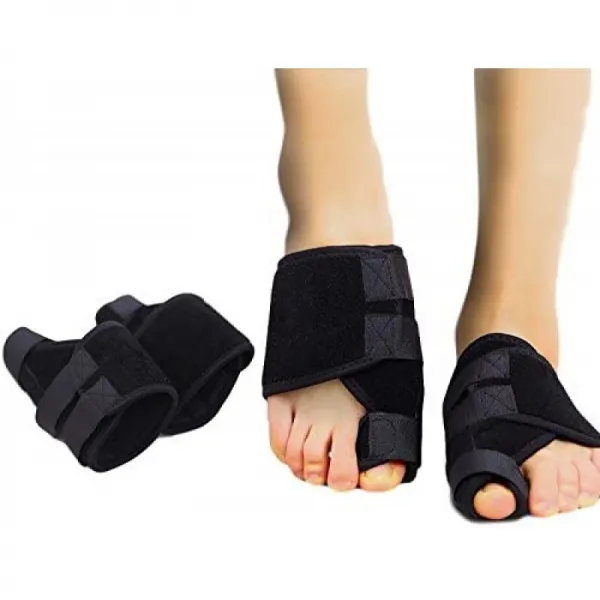 (쌍) Bunion Corrector Hallux Valgus 풋 버팀대 부목 패드 | 발가락 분리기 교정기 | 구호 처치 수술 치, 1