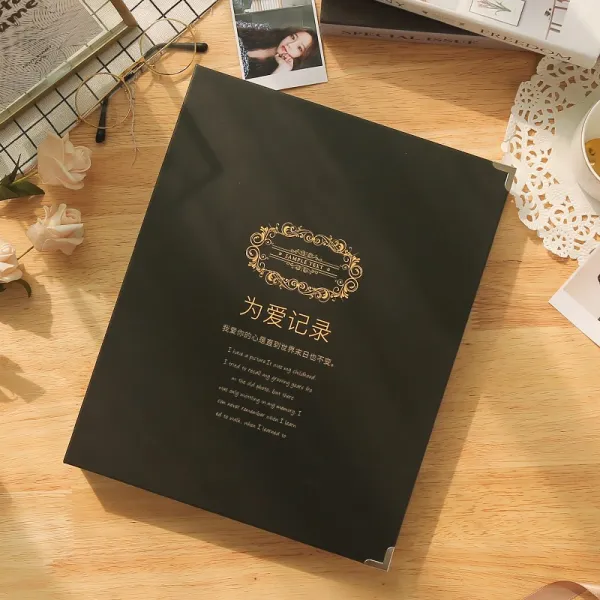 접착식앨범 기념책 기차 어음 모으기 부착식 커플용품 비행기표, T05-을 위해 애쓴 기록(승차권/영화관 표 160장작+항공권/입장권 60장작+5inch사