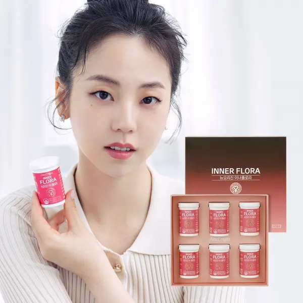 [뉴오리진] 여성 질 건강 유산균 이너플로라 30일분X6개(6개월분), 단품, 단품