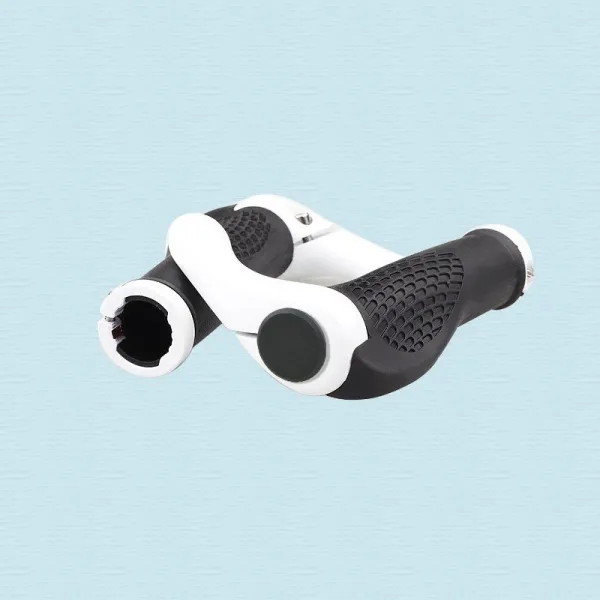 바엔드 자전거 핸들커버 손잡이 FixieBike양뿔 쇠뿔 핸들 부속품 산악바이크 손잡이커버, T11-손잡이 핸들커버 화이트 한쌍
