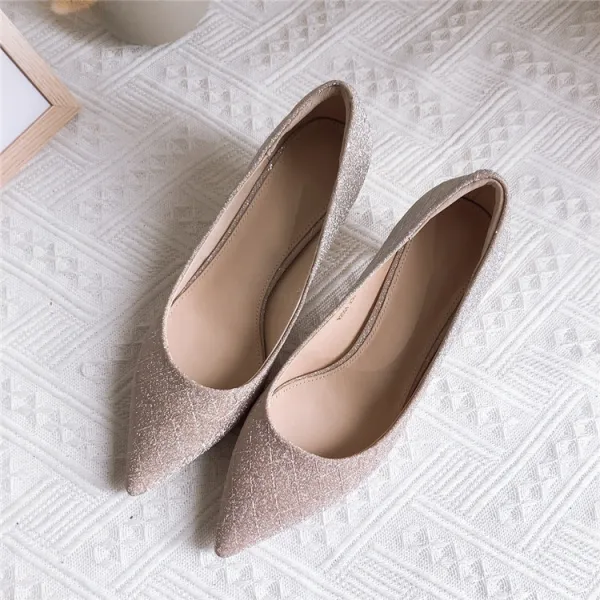 27 번 10 빼앗다 68 원 001 반짝이천 면 스틸레토힐 리얼가죽 내부 여성 단화