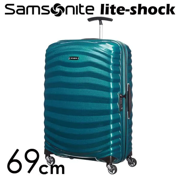 『기간 한정 포인트 5배』 삼소나이트 라이트 쇼크 스피너 69 cm 페트롤 블루 Samsonite Lite-Shock Spinner 98V-01-002 73L[]※홋카이도・오키나와・낙도를 제외하다