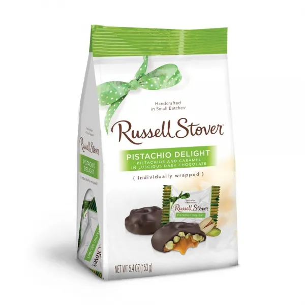 Russell Stover 다크 초콜릿 피스타치오 환희 는팩 5.4oz 상세설명참조