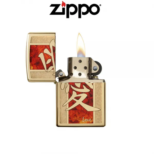 ZIPPO 지포 28953 CHINESE LOVE 러브 사랑 라이터 USA 한강사