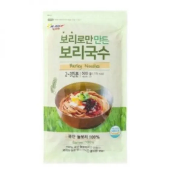 효자원 보리로만 만든 보리국수, 500g, 3개