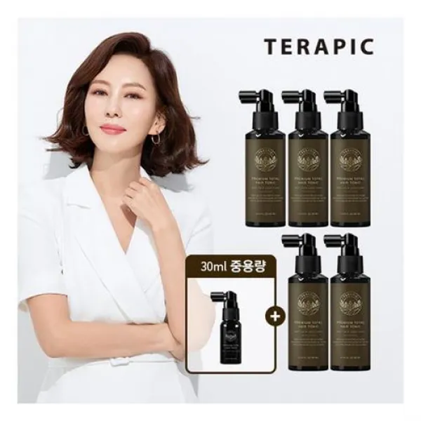 [테라픽] (슬림구성) 김남주의 두피세럼 대용량 5통+휴대용 1통, 4세트