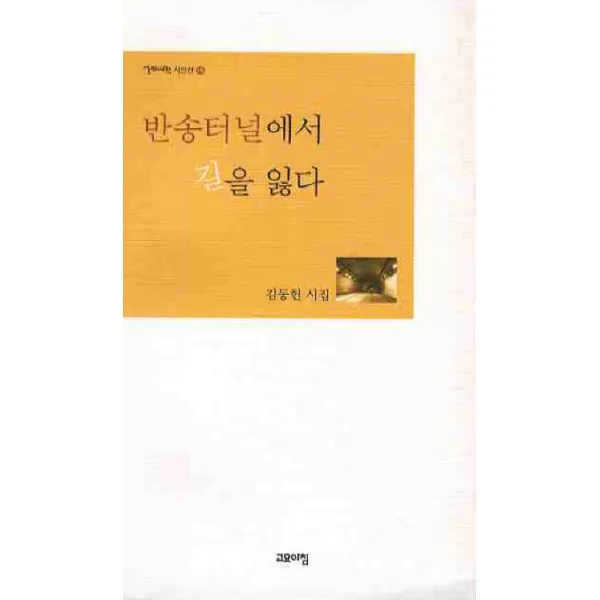 반송터널에서 길을 잃다, 고요아침
