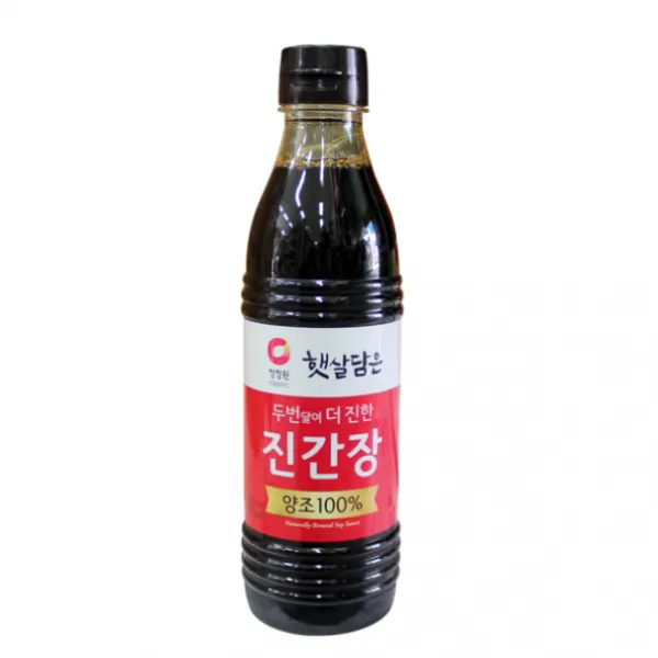 청정원 두번달여 더 진한 진간장, 500ml, 1개