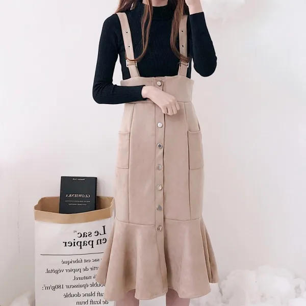스텔라 여성멜빵원피스 롱Y13