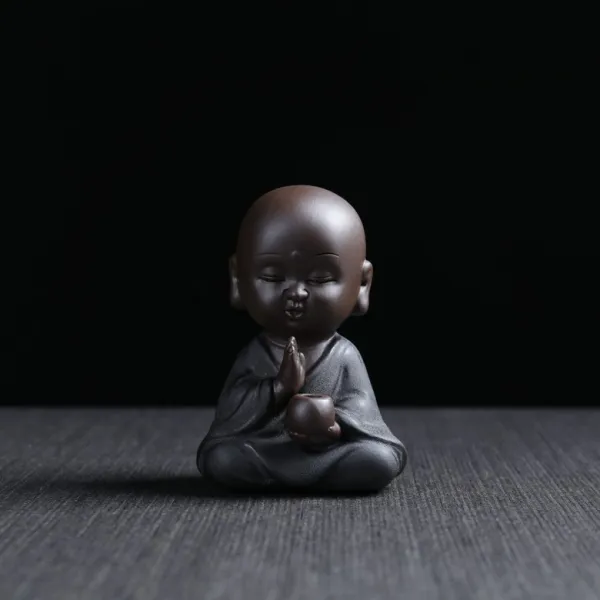 봄을부르는 동자승 도자기 인테리어장식 다양한포즈 귀여운아기스님 부처님 길일 입춘대길, S.