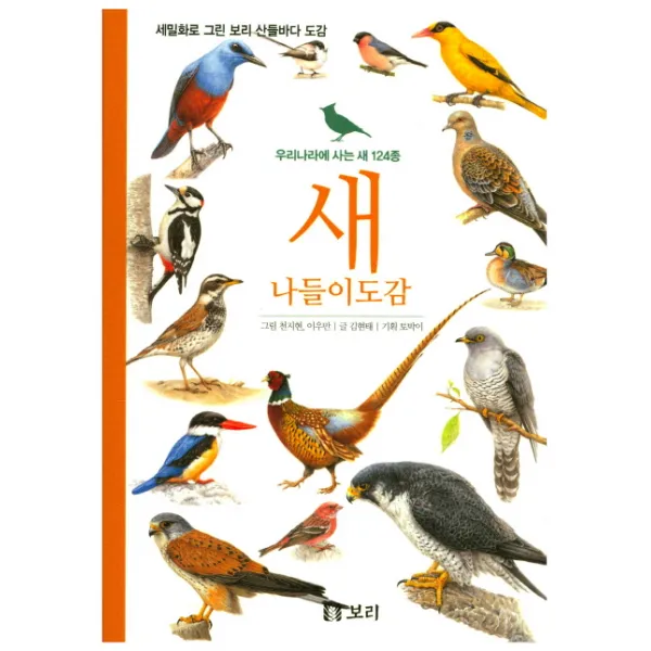 새 나들이도감 : 우리나라에 사는 새 124종, 보리