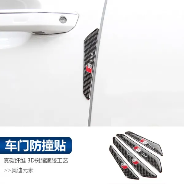 전용 아우디 새롭다 A6la7 내부장식 기어 물컵 센터 콘트롤 패널 원래 부품 차문 Sline 범퍼 스티커