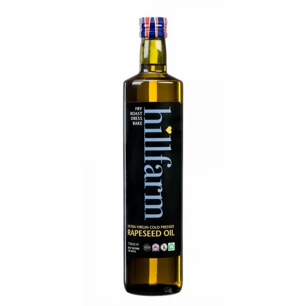 Hillfarm 힐팜 엑스트라 버진 냉 압착 오일 Rapeseed Oil 유채유채종유 고급유 750ml