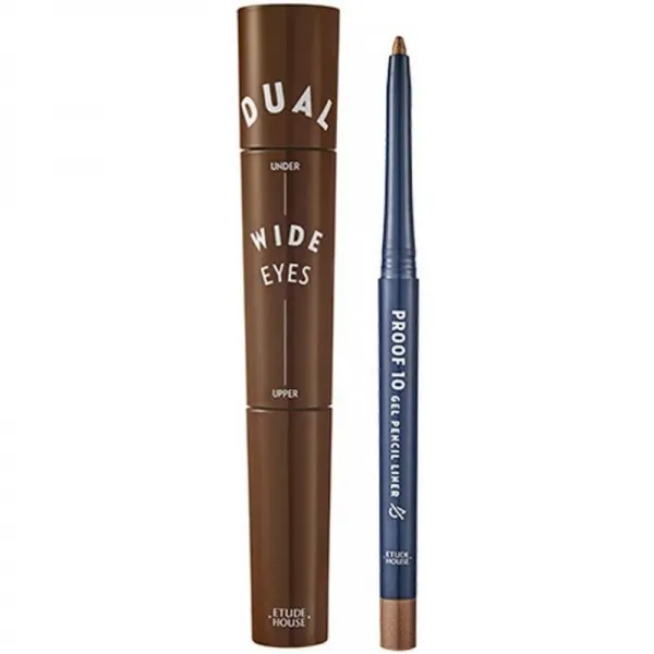 에뛰드 하우스 Etude House 습작 듀얼 와이드 마스카라 브라운 마스카라 워터 프루프 떨어지지 떨어 1