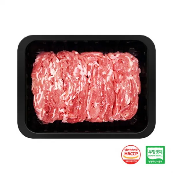 청풍명월돼지 고기다 후지 뒷다리 불고기 300g*2팩 단품없음
