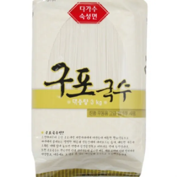 코봉이푸드 구포국수 (소면) 3kg, 1개