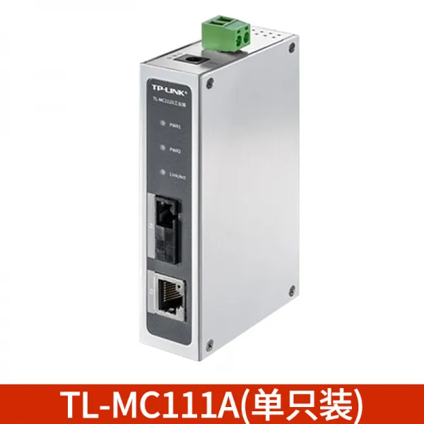 TPLINKTLMC111ATLMC114B 공업 급광섬유 송수신기 백조싱싱싱글 SC 반들 기기를 교체함 번거롭다 전원 넓은, TL-MC111A 공업 급