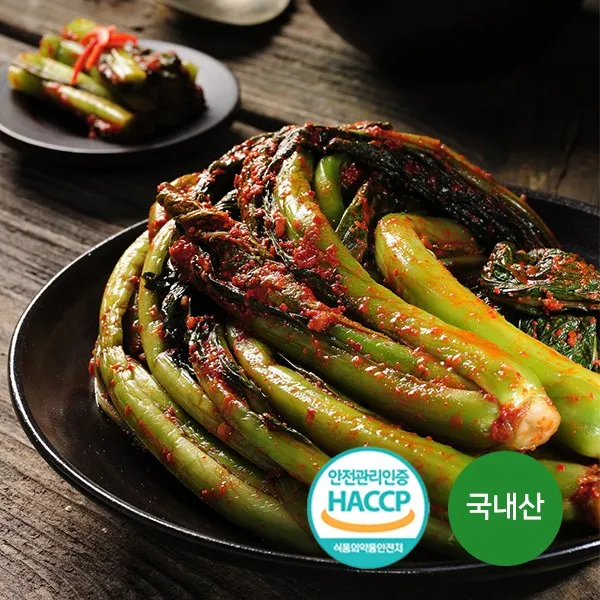 빛고을장터 국내산 진선김치 갓김치 1kg 3kg 5kg 10kg HACCP, 1box, 02. 갓김치3kg